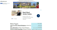 Desktop Screenshot of adherents.com